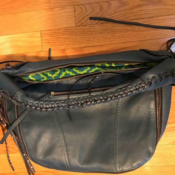 OrYANY Soft Nappa Leather Hobo - Michelle (Marine Blue) - Picture 9 of 9